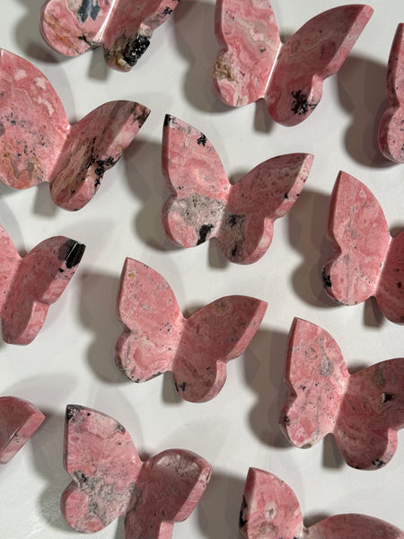 Rhodonite 3D Butterfly
