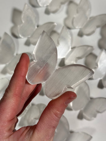 Satin Spar 3D Butterfly