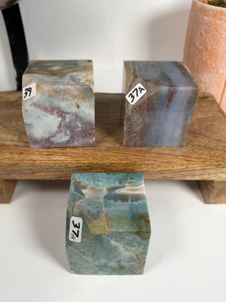 Sea Jasper Cubes - you pick