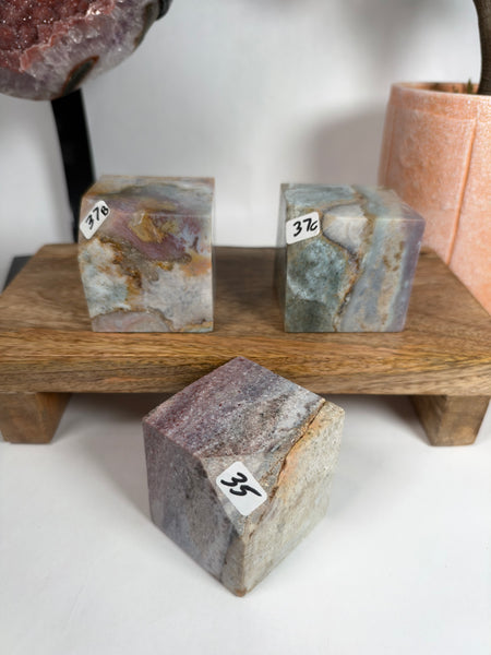 Sea Jasper Cubes - you pick