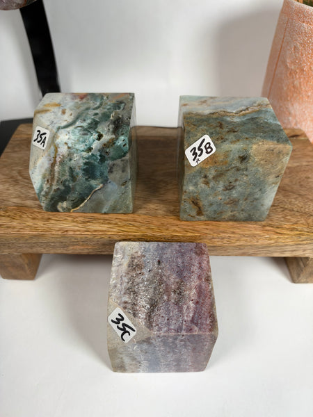 Sea Jasper Cubes - you pick
