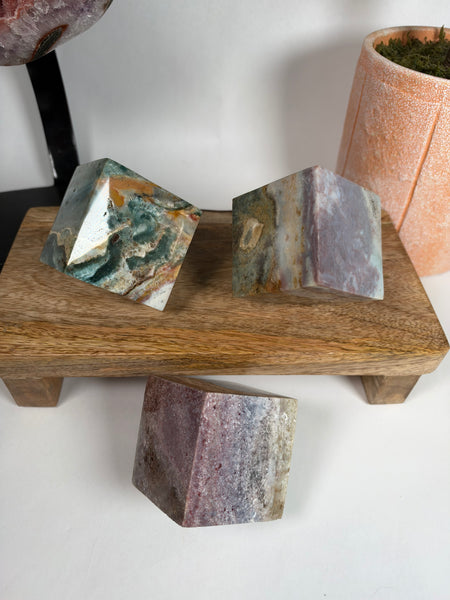Sea Jasper Cubes - you pick