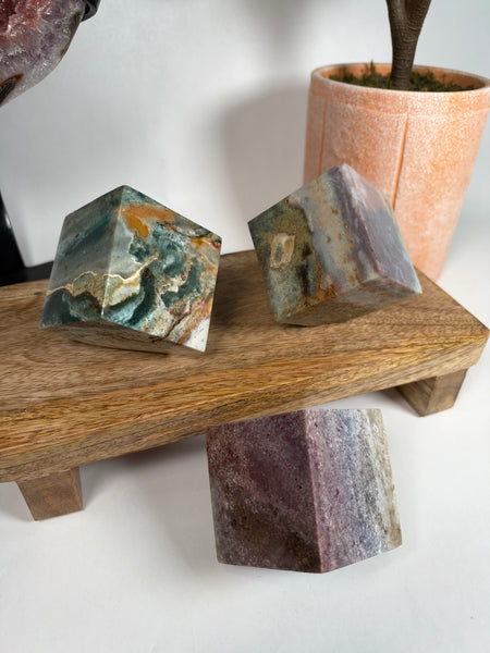 Sea Jasper Cubes - you pick