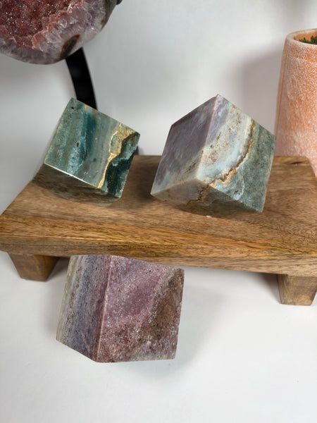 Sea Jasper Cubes - you pick