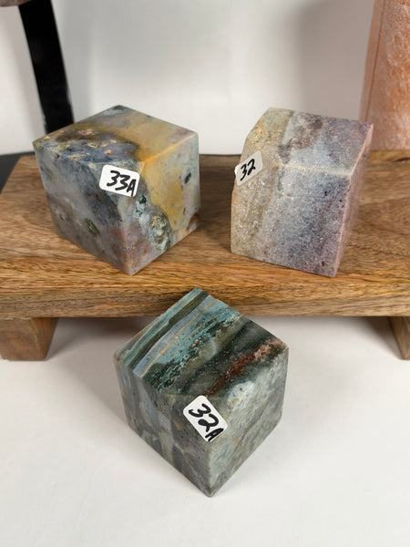 Sea Jasper Cubes - you pick