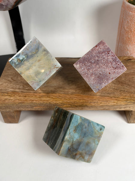 Sea Jasper Cubes - you pick