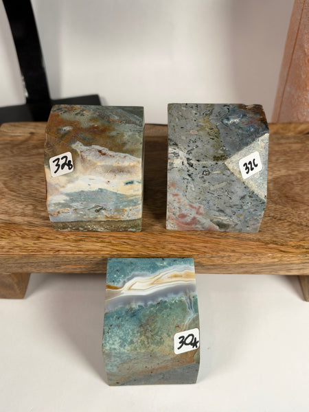 Sea Jasper Cubes - you pick