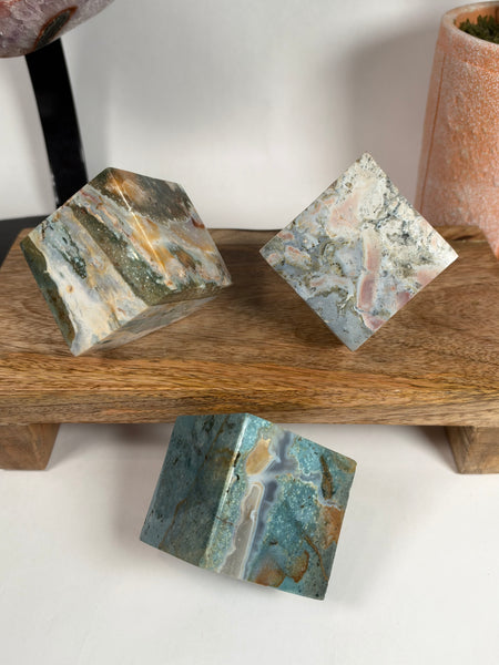 Sea Jasper Cubes - you pick
