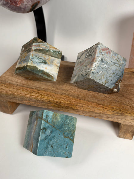 Sea Jasper Cubes - you pick
