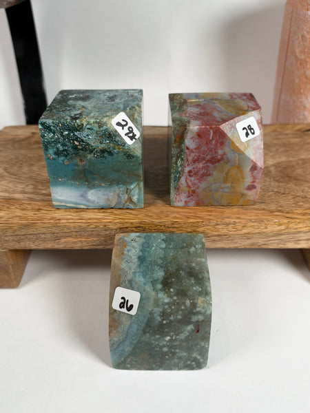 Sea Jasper Cubes - you pick