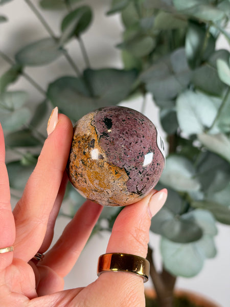 Sea Jasper Sphere - 10C
