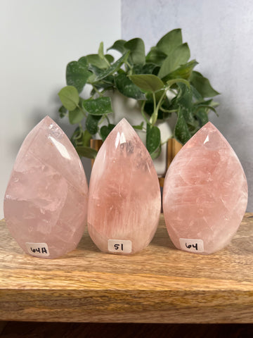 Rose Quartz Flames - 64,64a,51