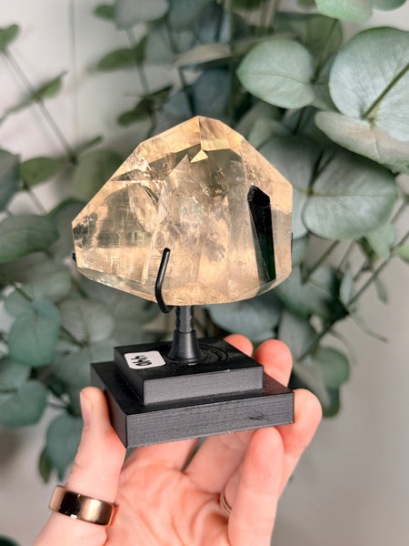 Citrine x Tourmaline w/ Stand - 440