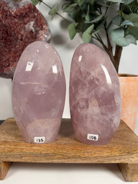 Rose Quartz Free Forms - you pick