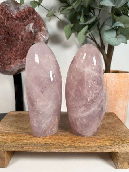 Rose Quartz Free Forms - you pick
