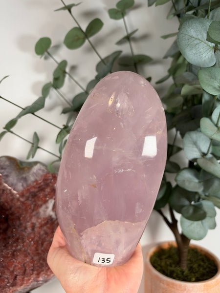 Rose Quartz Free Forms - you pick