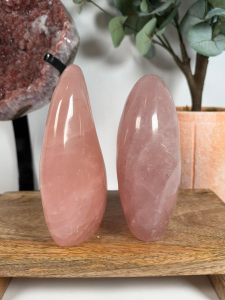 Rose Quartz Free Forms - you pick