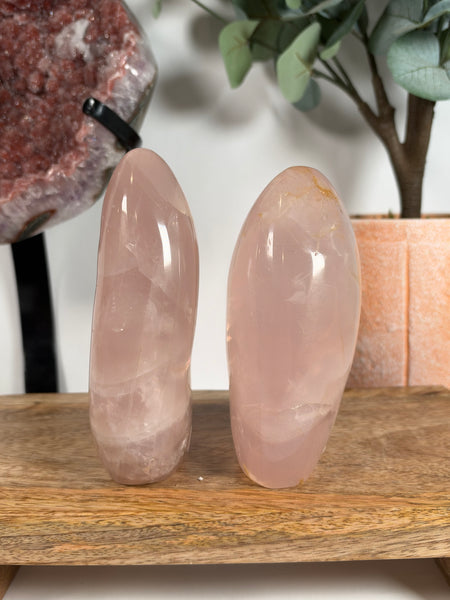 Rose Quartz Free Forms - you pick