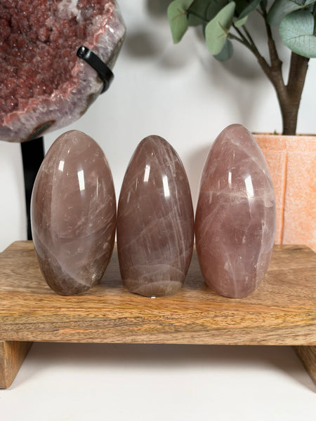 Rose Quartz Free Forms - you pick