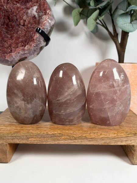 Rose Quartz Free Forms - you pick