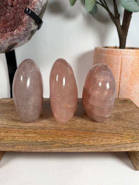 Rose Quartz Free Forms - you pick