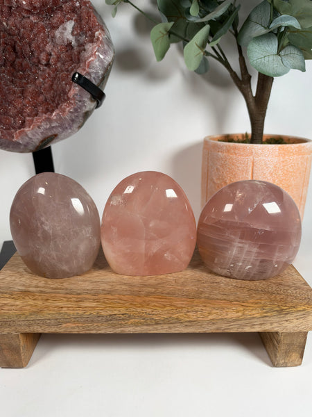 Rose Quartz Free Forms - you pick