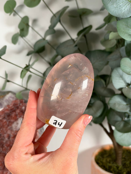Rose Quartz Free Forms - you pick