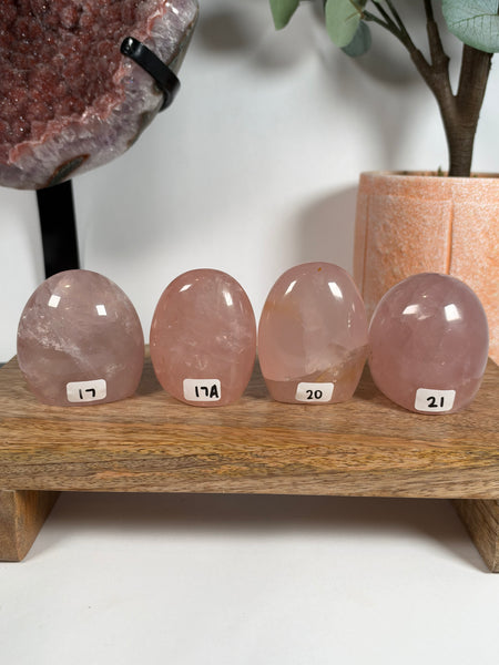 Rose Quartz Free Forms - you pick