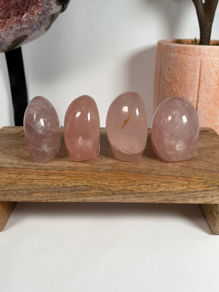 Rose Quartz Free Forms - you pick