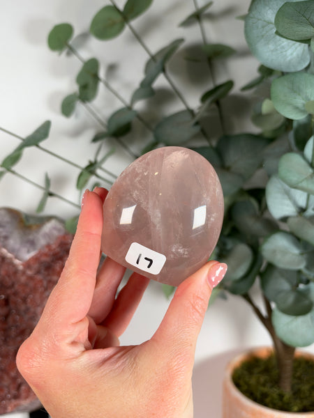 Rose Quartz Free Forms - you pick