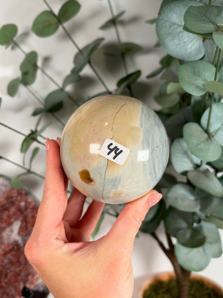 Polychrome Jasper Spheres - 44