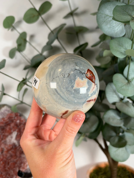 Polychrome Jasper Spheres - 44