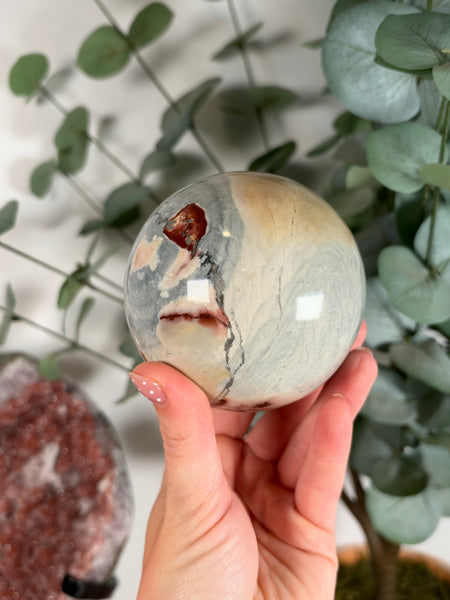 Polychrome Jasper Spheres - 44