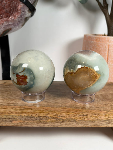 Polychrome Jasper Spheres - you pick