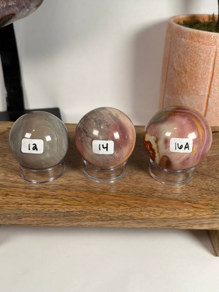 Polychrome Jasper Spheres - you pick