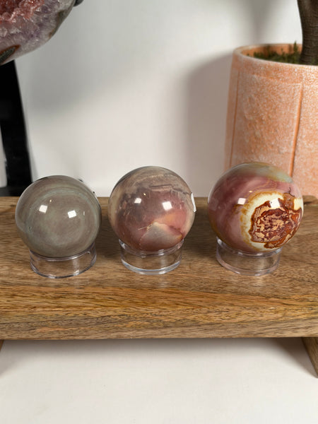 Polychrome Jasper Spheres - you pick