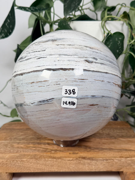 Sea Jasper Sphere - 338