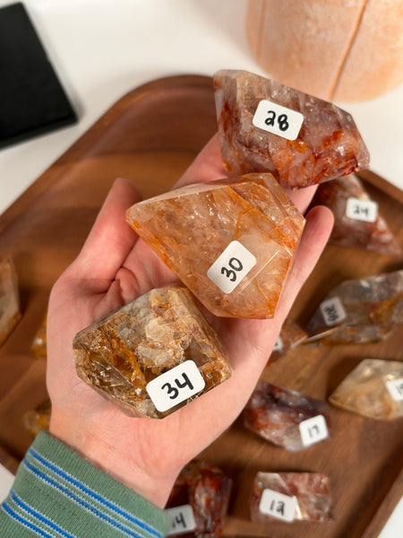 Iron Included Quartz “Gushers” - you pick
