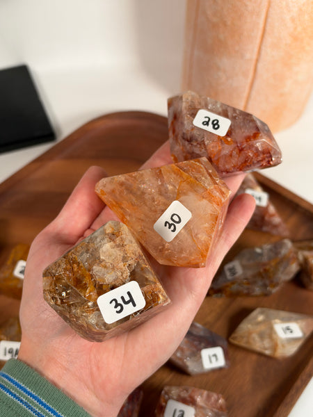 Iron Included Quartz “Gushers” - you pick