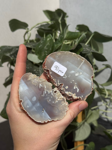 Swazi Agate Pair - 90