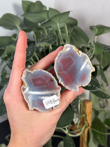 Swazi Agate Pair - 110B