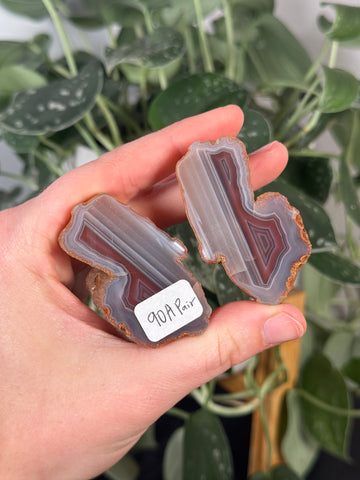 Swazi Agate Pair - 90A