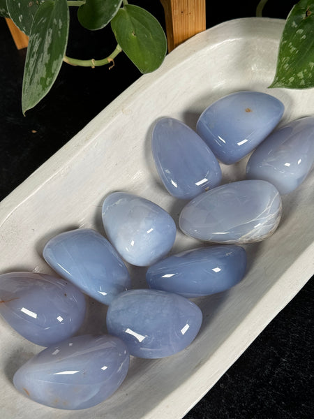 Blue Chalcedony FFs/Palms - mystery