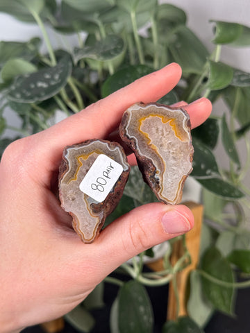 Malawi Agate Pair - 80
