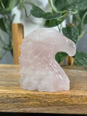 Rose Quartz Eagle - mystery