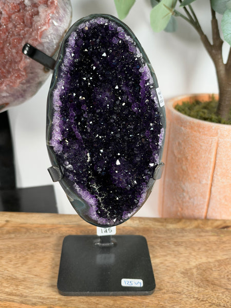 Uruguayan Amethyst w Stand - 125