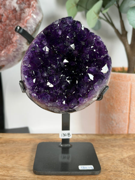 Uruguayan Amethyst w Stand - 130B