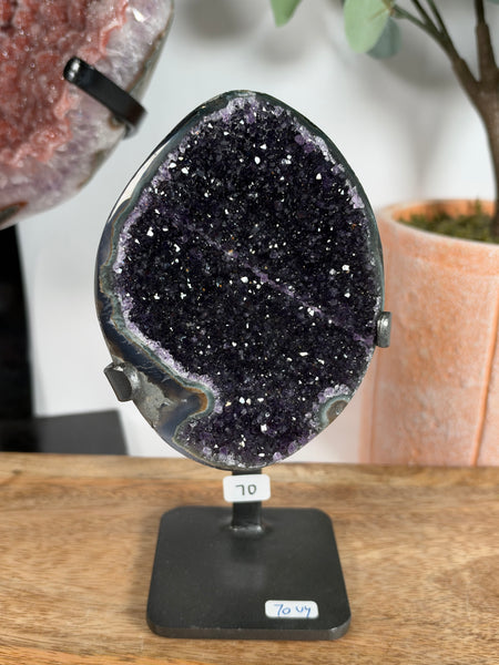 Uruguayan Amethyst w Stand - 70